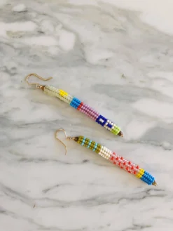 Kisiwa Cuerda One Of A Kind Drop Earrings