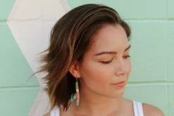 Kisiwa Cuerda One Of A Kind Drop Earrings