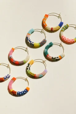 Kisiwa Cuerda One Of A Kind Hoop Earrings Jewelry