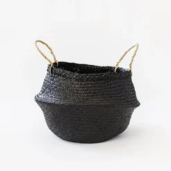 Amante Marketplace Kophinos Basket - Black