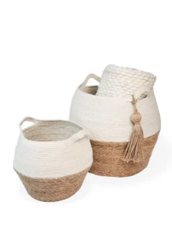 Korissa Home Goods Agora Jar Basket Set 13 Korissa Home Goods Agora Jar Basket Set