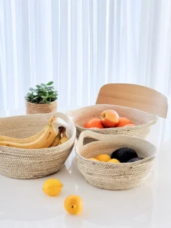 Korissa Amari Fruit Bowl Set - Brown 7 Korissa Amari Fruit Bowl Set - Brown