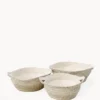 Korissa Amari Fruit Bowl Set - Brown
