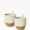 Korissa Amari Loop Basket Set - Natural