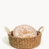 Korissa Bread Warmer + Basket - Bird Round