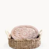 Korissa Bread Warmer + Basket - Flower