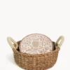 Korissa Bread Warmer + Basket - Owl Round Home Goods