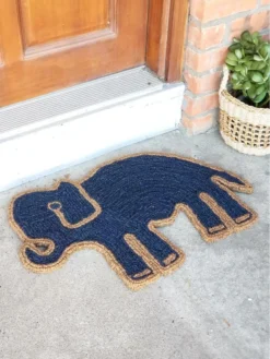 Korissa Home Goods Elephant Doormat