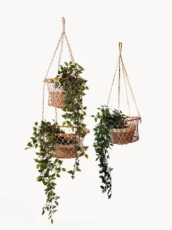 Korissa Home Goods Jhuri Single Hanging Basket 10 Korissa Home Goods Jhuri Single Hanging Basket