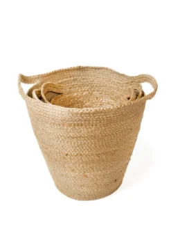 Korissa Kata Basket With Slit Handle Set Home Goods