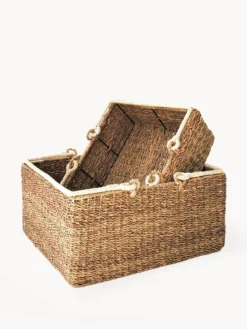 Korissa Home Goods Savar Large Square Basket Set