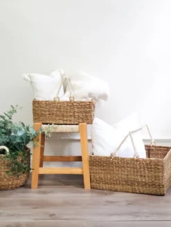 Korissa Home Goods Savar Large Square Basket Set