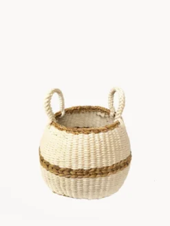 Korissa Home Goods Ula Blanco Basket