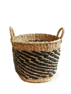 Korissa Ula Mesh Basket Set - Black Home Goods