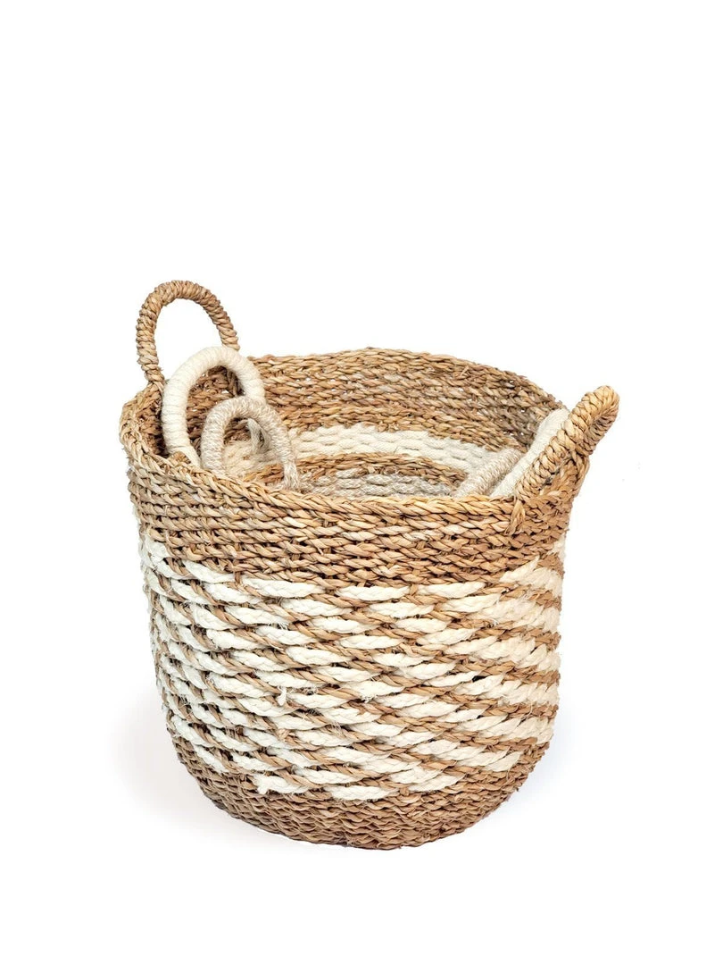 Korissa Home Goods Ula Mesh Basket Set 7 Korissa Home Goods Ula Mesh Basket Set