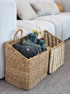 Korissa Ula Square Basket 13 Korissa Ula Square Basket