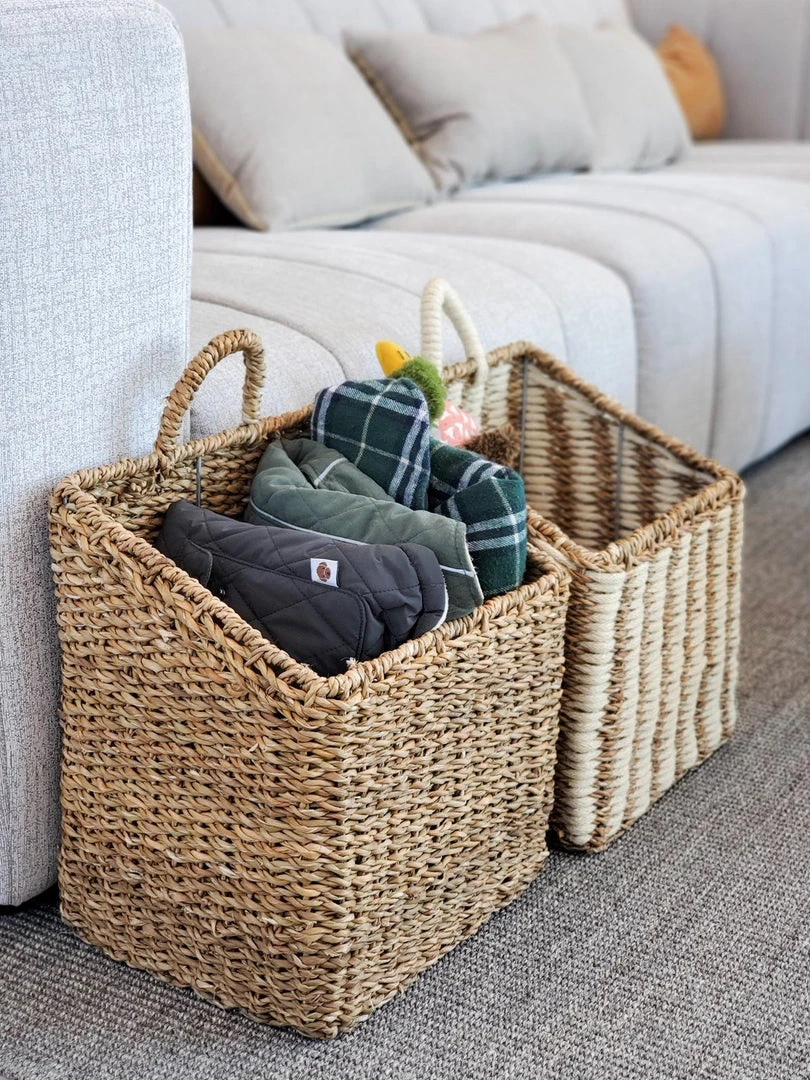 Korissa Ula Square Basket 5 Korissa Ula Square Basket