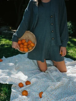 LA Relaxed New Arrivals Bloom Tencel Hachi Cardigan