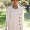 LA Relaxed New Arrivals Bloom Tencel Hachi Cardigan 2 LA Relaxed New Arrivals Bloom Tencel Hachi Cardigan