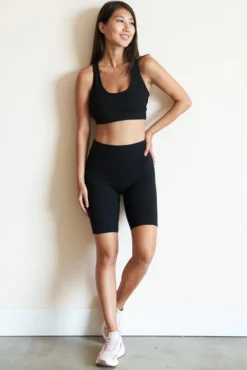 LA Relaxed New Arrivals Eco Rib Tencel Bike Short