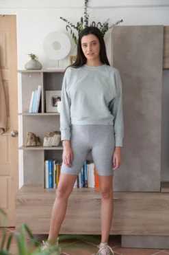 LA Relaxed New Arrivals Eco Rib Tencel Bike Short