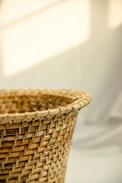 Amara Home Goods Lacing Flower Tub Basket