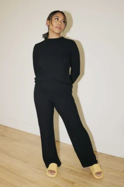 Mary Young Landry Ribbed Bamboo Pant