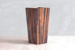 Masaya & Co. Large Hardwood Geo Planter Home Goods