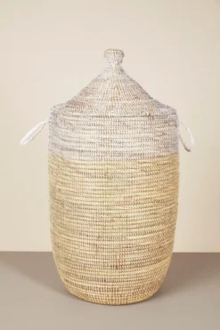 Mbare Large Two-Tone Basket
