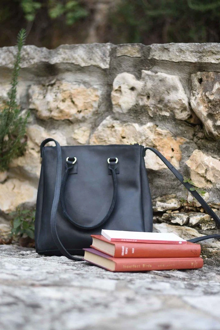 Purse & Clutch Larger Crossbody Handbag - Black 4 Purse & Clutch Larger Crossbody Handbag - Black