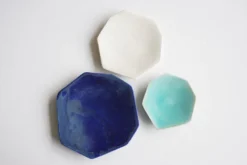 Lauren HB Studio Formation Porcelain Plate - Azul