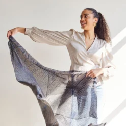 Studio Variously Layaa Silk Scarf 14 Studio Variously Layaa Silk Scarf