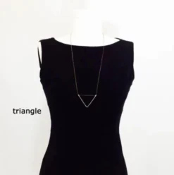 L.Greenwalt Jewelry Layering Shapes Necklace 11 L.Greenwalt Jewelry Layering Shapes Necklace