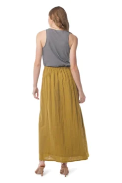 Synergy Organic Clothing Laylin Skirt - Ecru Olive