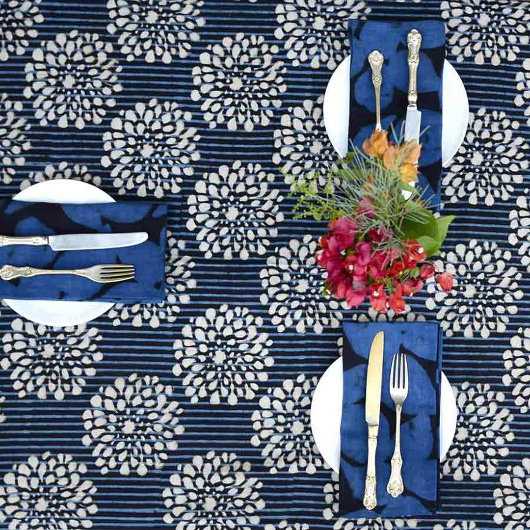 Ichcha Leaf Art Napkin Set Kitchen + Dining 7 Ichcha Leaf Art Napkin Set Kitchen + Dining