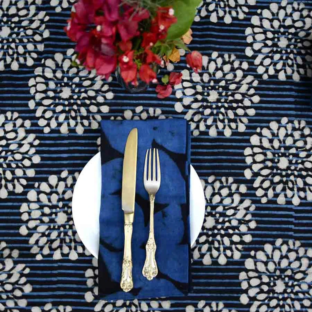 Ichcha Leaf Art Napkin Set Kitchen + Dining 10 Ichcha Leaf Art Napkin Set Kitchen + Dining