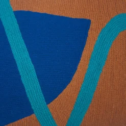 Leah Singh Blah Blah Squiggle Wool Lumbar Pillow Cover 16 Leah Singh Blah Blah Squiggle Wool Lumbar Pillow Cover