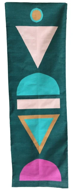 Leah Singh Home Goods Dana Runner Rug - Emerald