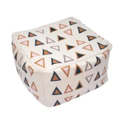 Leah Singh Gramercy Multi Pouf Home Goods