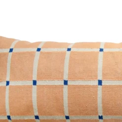 Leah Singh Grid Large Lumbar Pillow Cover