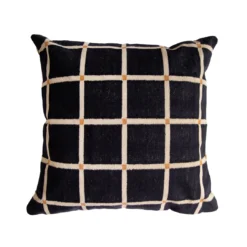 Leah Singh New Arrivals Grid Reversible Throw Pillow Cover
