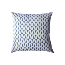 Leah Singh Indigo Throw Pillow Cover - Drops