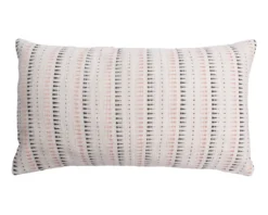 Leah Singh Home Goods Lisbon Lumbar Pillow Cover - Tiny Triangles