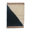 Leah Singh Home Goods Margeaux Jute Rug - Black + White