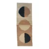 Leah Singh Margeaux Moon Jute Runner Rug - Black Home Goods