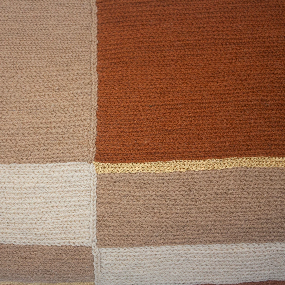 Leah Singh Marianne Wool Lumbar Pillow Cover - Ochre Home Goods 5 Leah Singh Marianne Wool Lumbar Pillow Cover - Ochre Home Goods