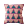 Leah Singh Home Goods Maya Throw Pillow Cover - Light Pink 2 Leah Singh Home Goods Maya Throw Pillow Cover - Light Pink