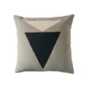 Leah Singh Midnight Jewel Wool Throw Pillow Cover - Gray Home Goods