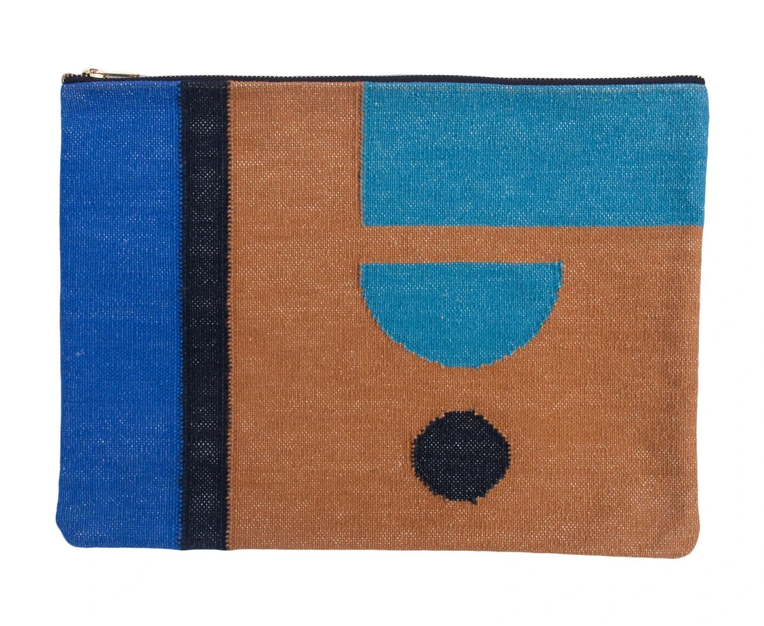 Leah Singh Olivia Drops Clutch - Ochre 3 Leah Singh Olivia Drops Clutch - Ochre