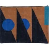Leah Singh Handcrafted Olivia Triangle Clutch - Ochre 1 Leah Singh Handcrafted Olivia Triangle Clutch - Ochre